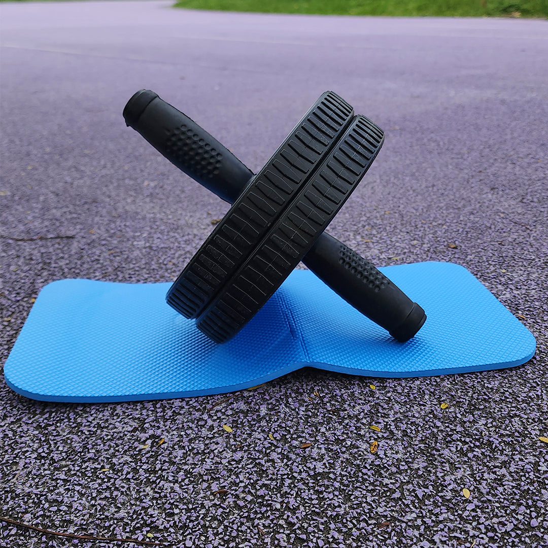 Rueda abdominal abs trabaja todo tu core desde cualquier lugar facil de usar
