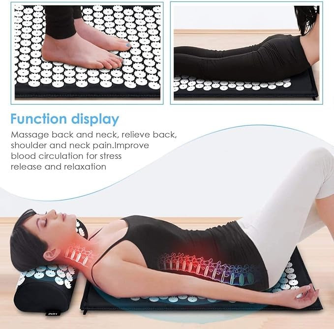 Tapete de Acupresión con Almohada